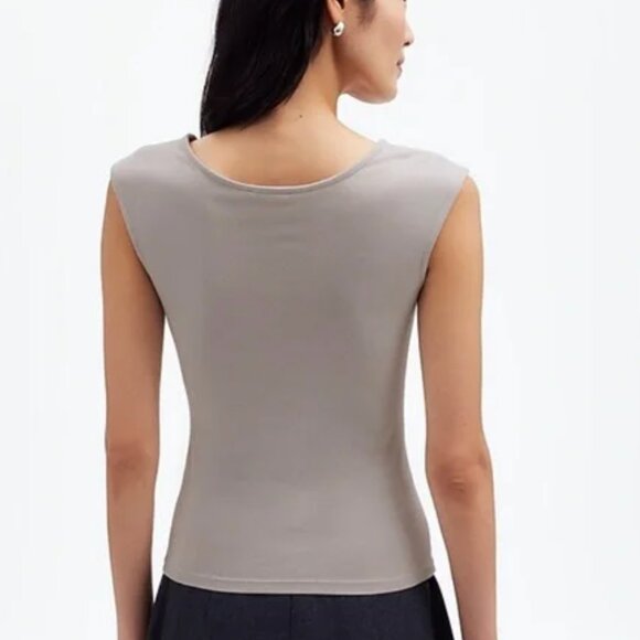 Madewell Gray Muscle Tee - Picture 9 of 11